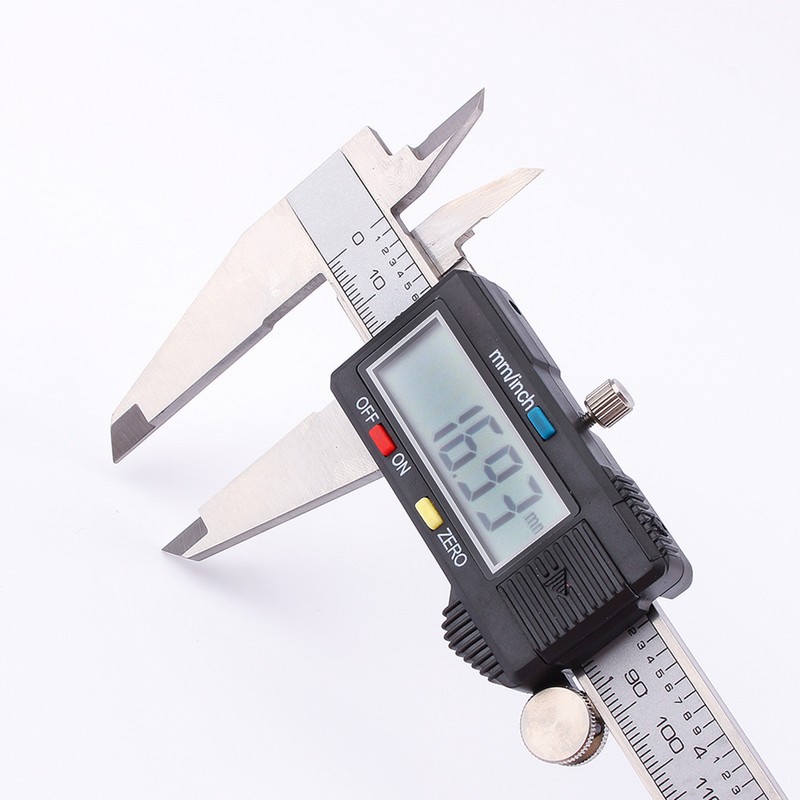 Digital Caliper Stainless Steel Digital Vernier Electronic Depth Gauge Measuring