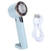 Semiconductor Refrigeration Hand Fan Digital Display Mini Handheld Fan with