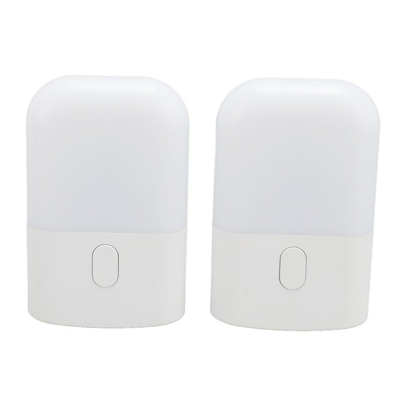 2pcs Intelligent Night Light Dimmable Warm Light 0.5W LED Light