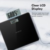 NUTRI FIT Digital Bathroom Scale for Body Weight, Bath Scale