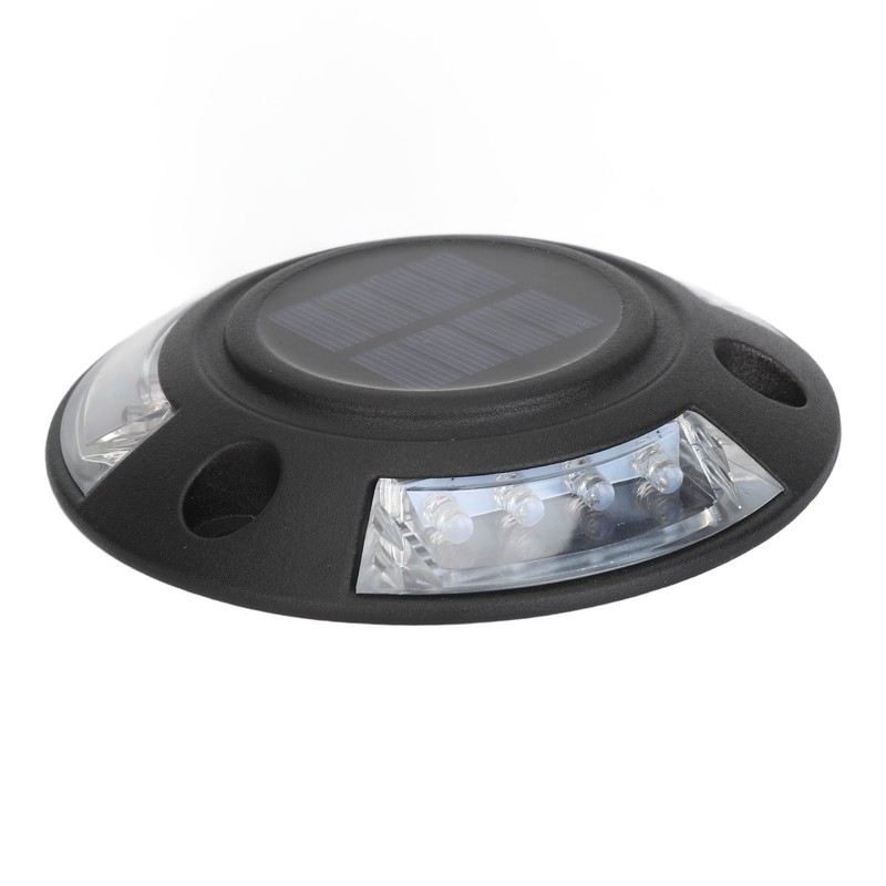 Solar Dock Light 12 LEDs Solar Driveway Light IP68 Waterproof