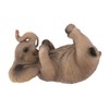 Playful Elephant Tabletop Wine Bottle Holder Decoration Statue Figurine