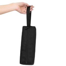 Zippered Canvas Tool Bag - Multi-Purpose Heavy Duty Tool Pouch Tote Bags for Men/Women - Smart Assorted Colored Storage Organizer, Large/Small