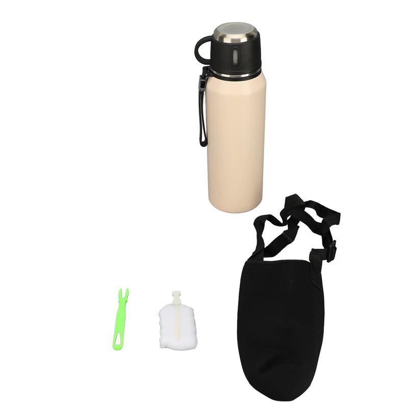 Vacuum Water Bottle 1200ml Stainless Steel Portable Insulated Water Cup
