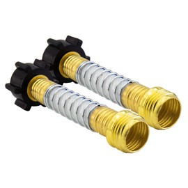 RecPro Flexible Kink Free Hose Protector | Garden Hose Extension Adapter | Heavy Duty (2)