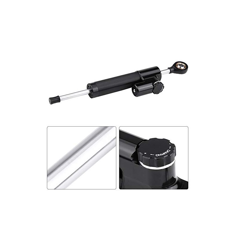 Steering Damper for Motorcycle, Stabiliser for Shock Absorber, Reverse Safety