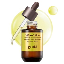 Goodal Green Tangerine Vita C 27 Blemish Care Ampoule, 16g, 1 piece / 구달 청귤 비타C 27 잡티케어 앰플, 16g, 1개