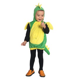 Seruna Dragon Costume F82 74-122, for Children / Babies, for Carnival / Fancy Dress, 74/80, Green