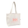 Organic Cotton Logo Tote Medium Sheer Orange