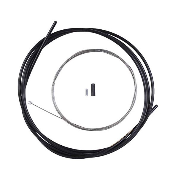 Yokozuna Premium 1x Cable/Casing Kit, 4mm/1.2mm - R Set Blk