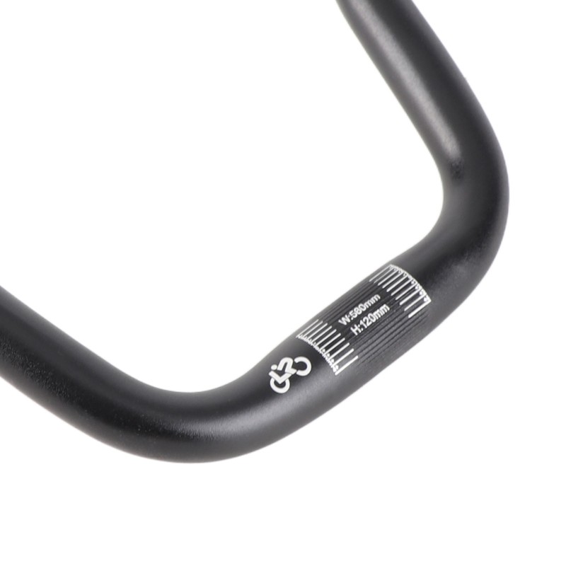 Mountain Bike Handlebar 25.4mm Diameter 580mm Extra Long Handlebar Aluminum