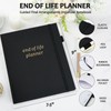 End of Life Planner, Guided Estate Planning Organizer with Tabs,