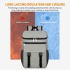 Large Capacity Insulated Cooling Backpack Waterproof Picnic Cooler Bag Blue