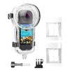 LHPHEIX 60M Dive Case for Insta360 X5,Invisible Waterproof Case,360° Fully
