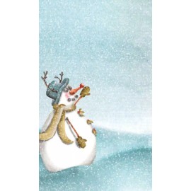 Primitives by Kathy Rudolph Snowman Mini Note Pad-60 sheets By Primitives by Kathy