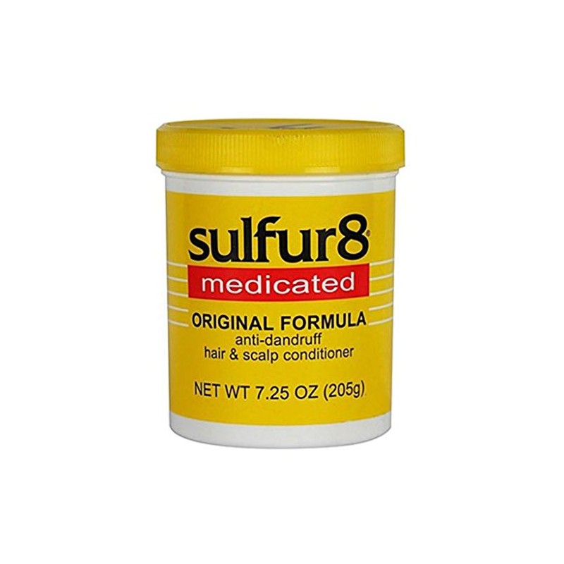 Sulfur8 Medicated Anti-Dandruff Hair and Scalp Conditioner Original Formula, 7.25