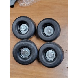 Bumpers 4 Rubber Bumpers for Trailer Ramp Door Truck Round Replacement