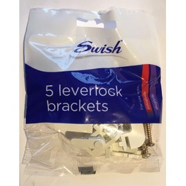 Swish Sologlyde Leverlock Brackets x 5
