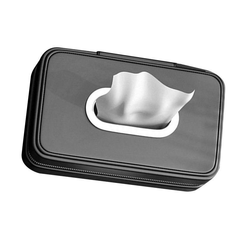 Car Tissue Holder Simple Look Flexible Installation Auto Napkin Holder