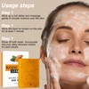 Asheyya 3 Pcs Kojic Acid Soap, Handmade Organic Lemon Turmeric