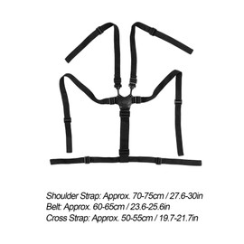 5 Point Baby Harness System Child Safety Belt Universal Pram Safety Belt Pram Strap for Toddlers