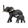 NORHOR Sculpture Mother & Calf Elephant Statue,Sculpture Beautiful Home Decor