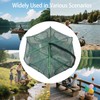2Pcs Foldable Fish Trap,Minnow Trap,Crab Trap,Fishing Net,Bait Cage for Crabs