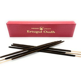 Haramain ERTUGUL OUDH - Agarwood Incense Stick - Agarbatti - Made from Pure Oudh Musk, Jasmine, Rose and Sandalwood