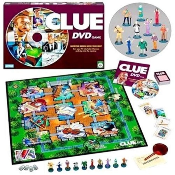 Hasbro Gaming Clue DVD Game