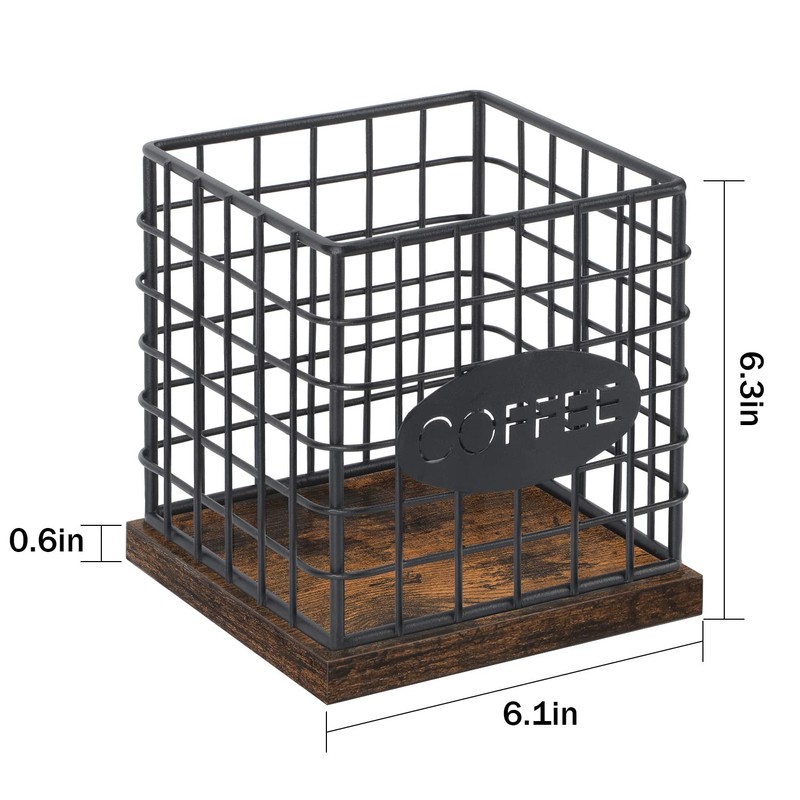 YINMIT K Cup Holder Organizer, Sturdy Coffee Pod Holder Organizer,