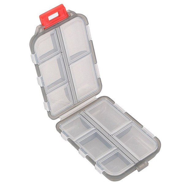 Yeeho Pill Case - Portable Small Supplements Tablet Container Box
