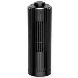 Tower Fan, 23ft/s Desk Fan, 70° Oscillating Table Fan for Bedroom, Standing Table Fan with 3 Modes, 2024 New 13 Inch Bladeless fan for Bedroom, Home,Office