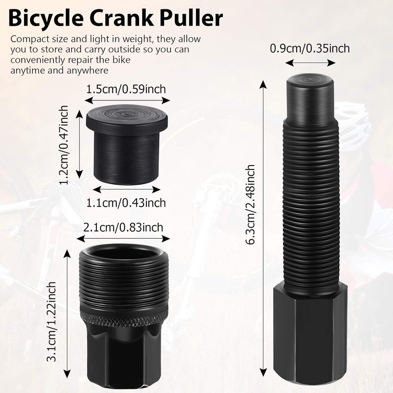 Caremore Crank Removal Tool Crank Remover Bicycle Crank Puller Bike