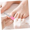 Beavorty 6pcs Mini Portable Nail Files Dual-Sided Nail Buffers for