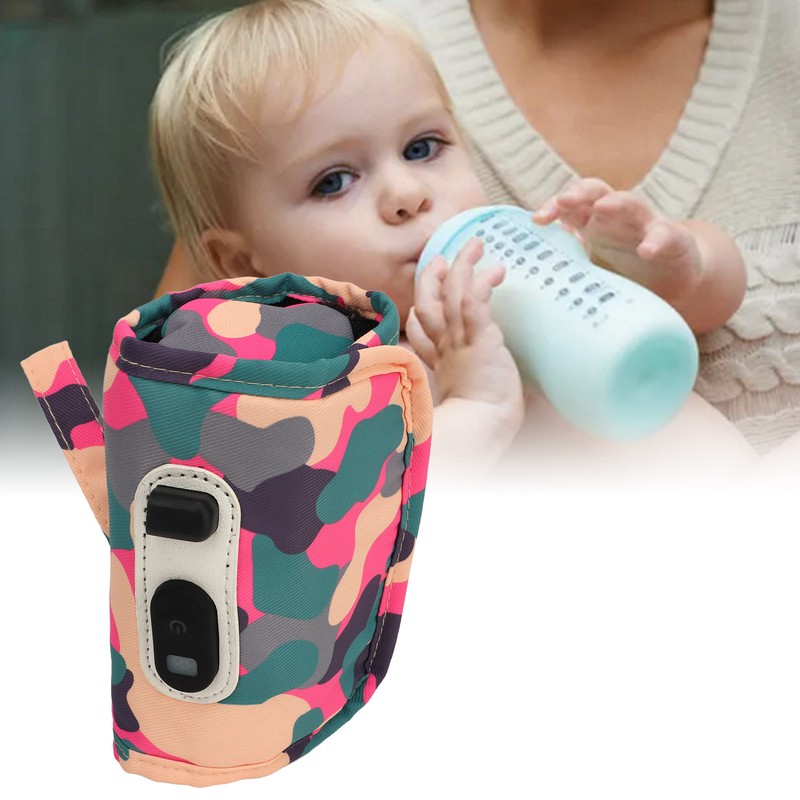 Milk Warmer Bag Portable Five Gear Temperature Control Baby Milk