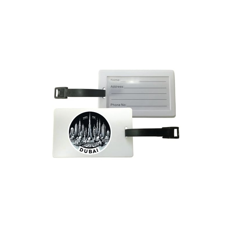 Dubai UAE Travel Souvenir Destination Luggage Tag Single