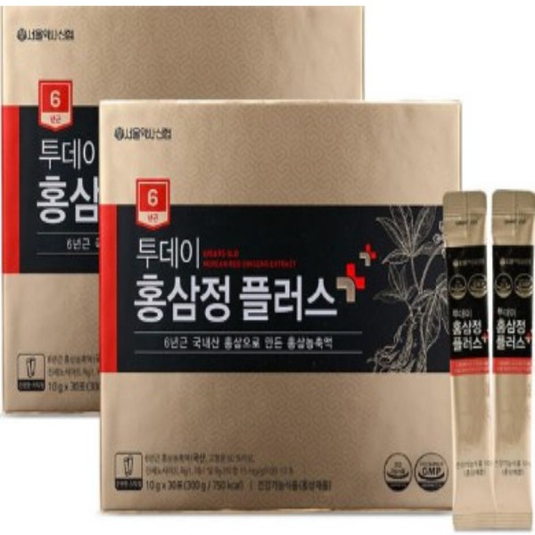 Seoul Pharmacist Credit Union Today Red Ginseng Extract Plus 30