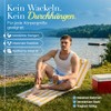 Strandmatte klappbar mit Dicker Polsterung –strandliege klappbar leicht für Strand,