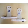 US GLOVE BEGINNER GYMNASTICS HOOK & LOOP HAND GRIPS, X-LARGE,