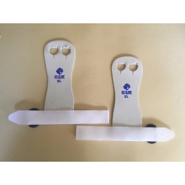 US GLOVE BEGINNER GYMNASTICS HOOK & LOOP HAND GRIPS, X-LARGE, WHITE, NEW IN PKG