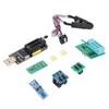 Flash Chip Test Clip Set Programmer Mainboard Accessory with SOIC/SOP