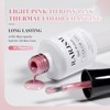 Light Pink to Rosy Pink Thermal Color Change Cat Eye