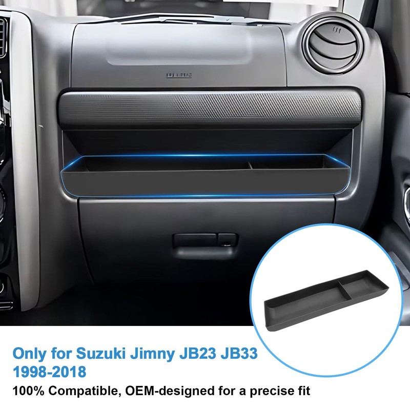 Coleya Scatola Portaoggetti per Cruscotto Passeggero Anteriore Compatibile con Suzuki