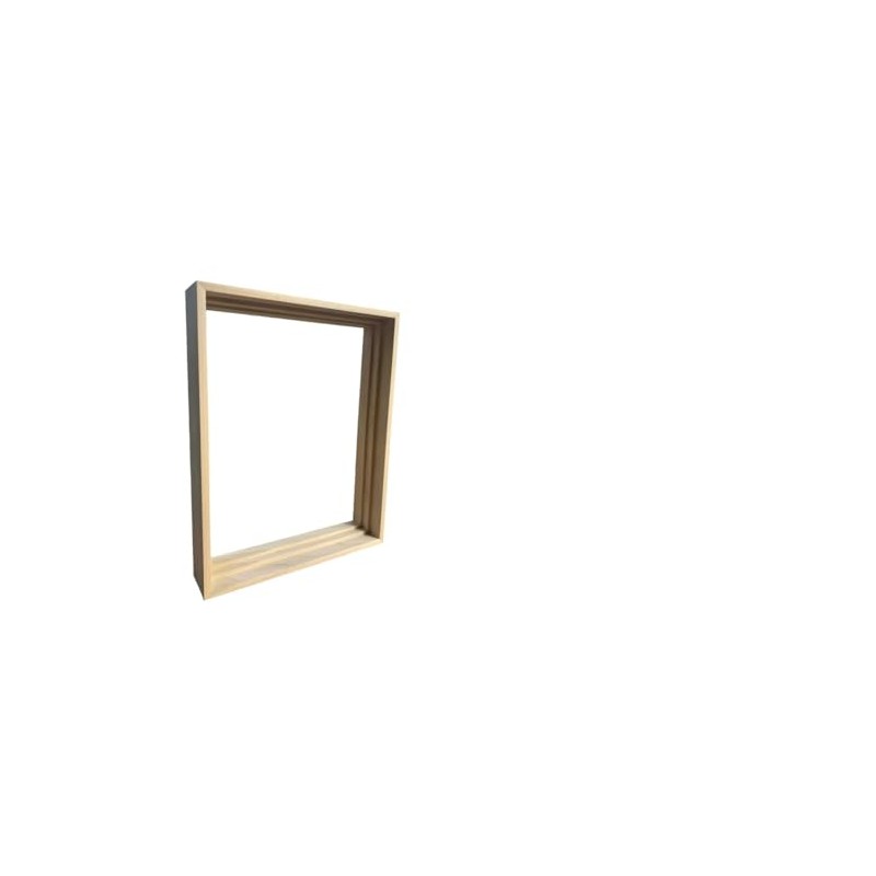 SUNBELT Natural Poplar Wood Floater Frame for 1.5" Deep Canvas