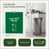 HOLY SCRAP! Large Compostable Drawstring Trash Bags - 8-10 Gallon,