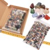 NKlaus 300g Africa Mix Tumbled Stones Hand Gemstones 20-40mm Massage