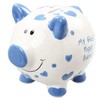Lesser & Pavey My First Piggy Bank, Blue