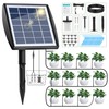 Forever Speed Solar Bewässerungssystem Automatisches Set mit Wassersensor, Selbstbewässerungsgeräte mit