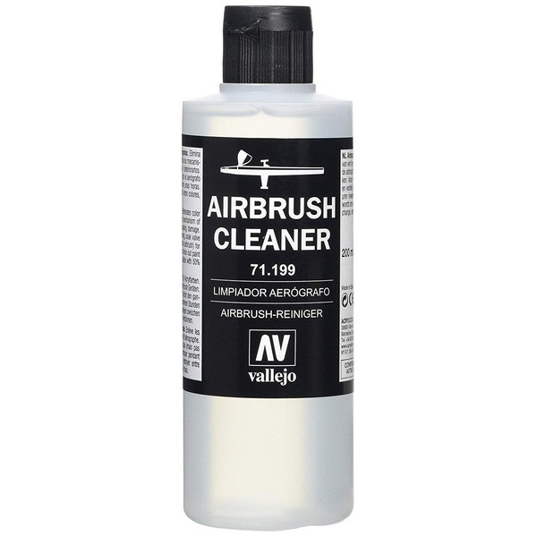 Airbrush Cleaner 200ml Bottle Vallejo