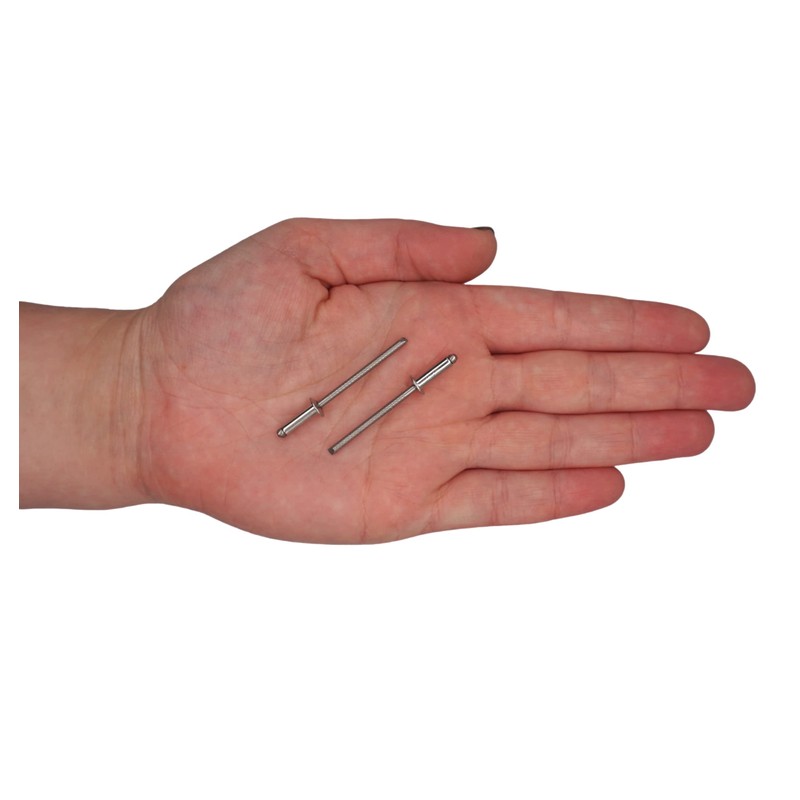 (Pack of 100) Stainless Steel Blind Rivets 3.2 x 10